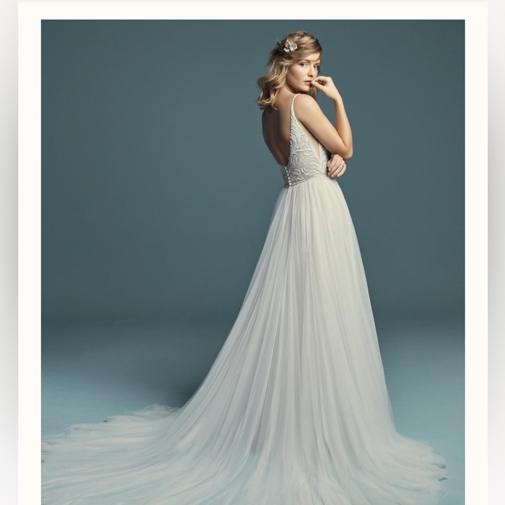 Maggie Sottero Charlene wedding dress.  Size 12
